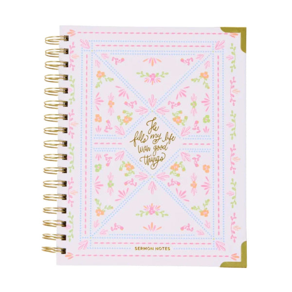 Sermon Notes Journal: He Fills My Life - Heidisonline