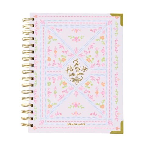 Sermon Notes Journal: He Fills My Life