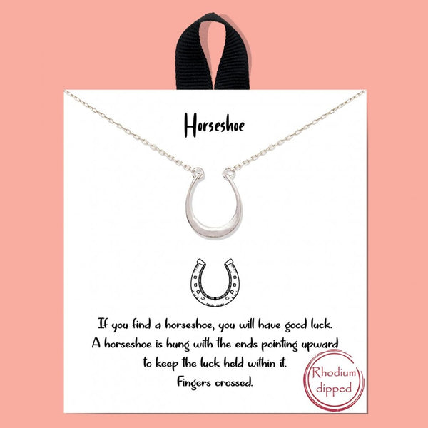 Medium Horseshoe Necklace