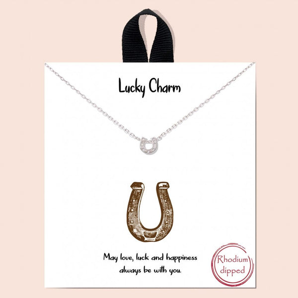 Small Horseshoe Necklace