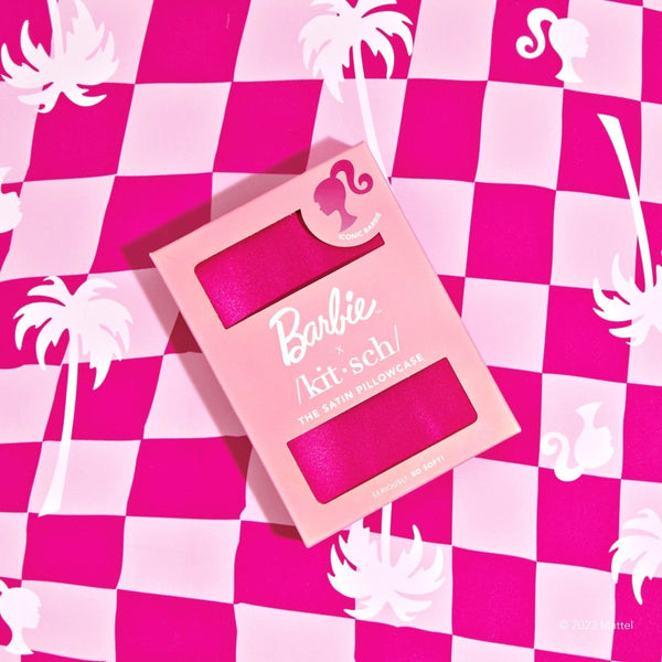Barbie Kitsch Satin Pillowcase