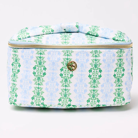 Heirloom Vine Kiss & Makeup Cosmetic Bag