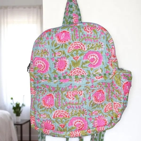 Tatiana Floral Print Backpack