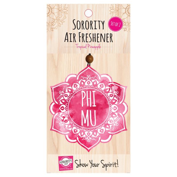 Phi Mu Mandala Air Freshener