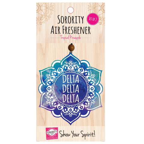 tri delta mandala air freshener