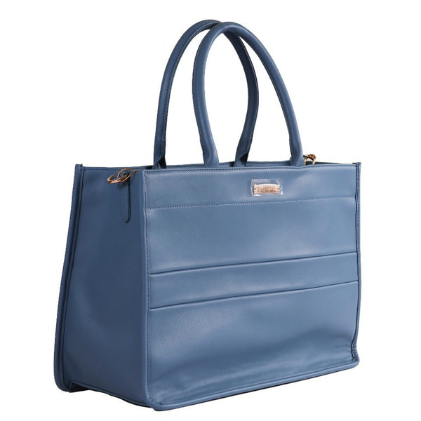 Milan Tote: Azure