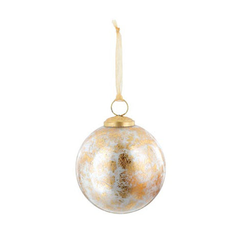 Gold Foil Ornament Ball