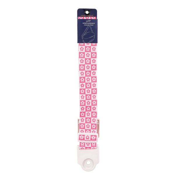 Simply Southern® Cooler Strap: Flower Pink