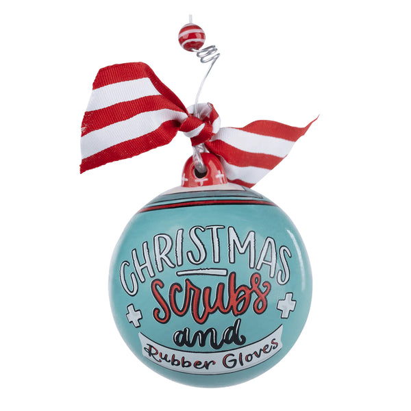 Christmas Scrubs Ornament