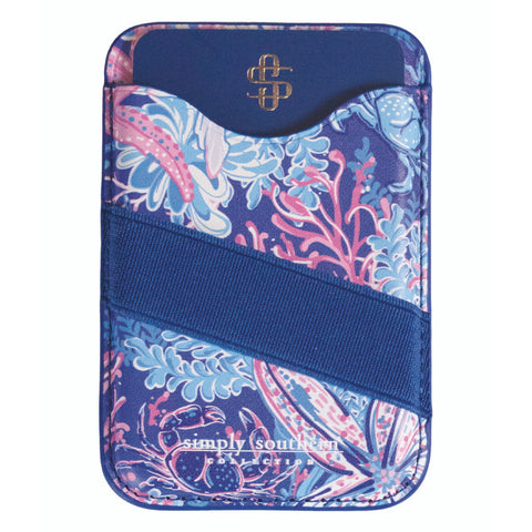 Simply Southern® Mag Phone Wallet: Reef