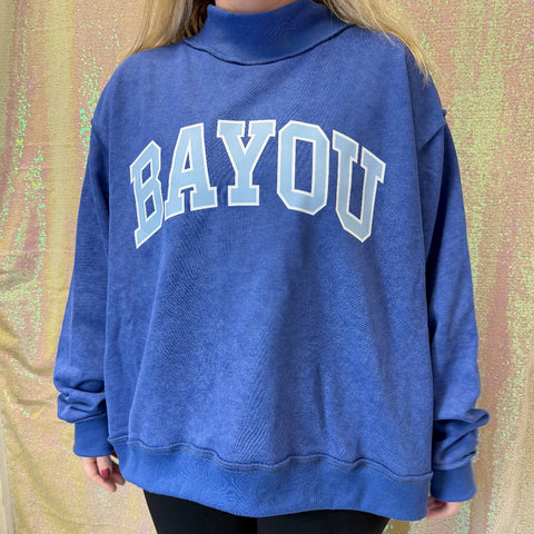 BAYOU / Colt Reversible Mock Neck Sweatshirt