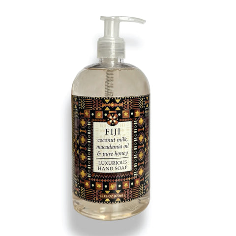 Fiji Coconut + Macadamia + Honey 16oz Hand Soap