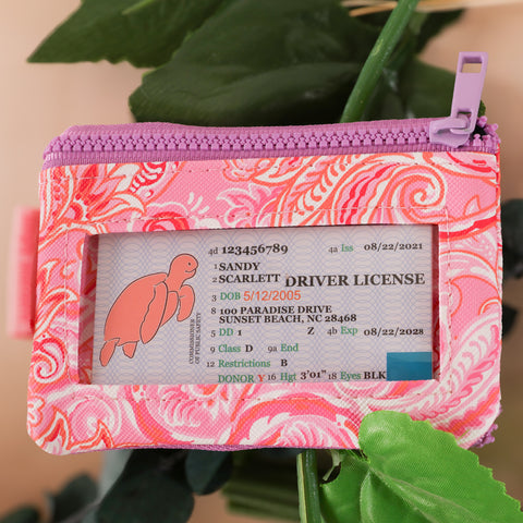 Simply Southern® ID Wallet: Pink Paisley