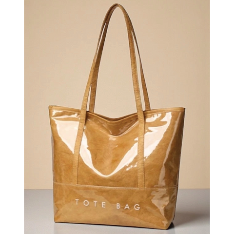 Brown Shoulder Strap TOTE BAG