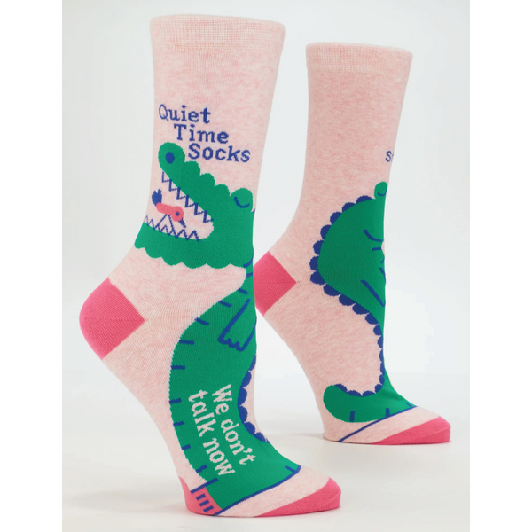 Quiet Time Women's Crew Socks