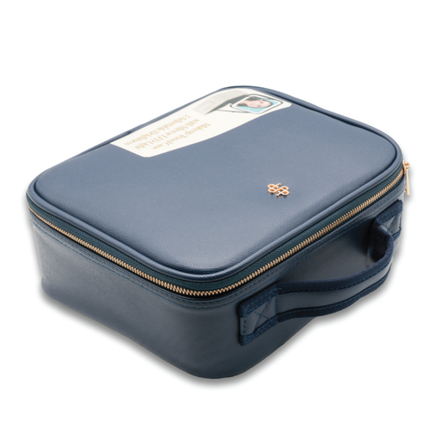 Simply Southern® Makeup Travel Case: Navy