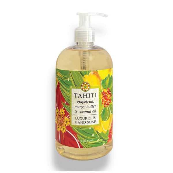 Tahiti Grapefruit + Mango Butter + Coconut Oil 16oz Hand Soap
