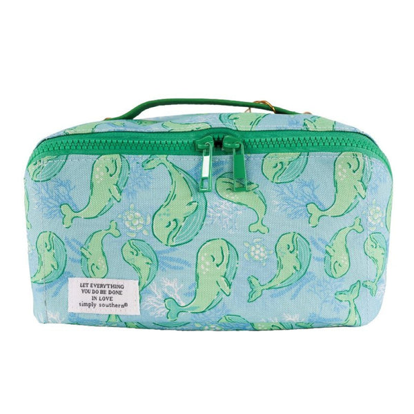 Simply Southern® Cosmo Bag: Whale