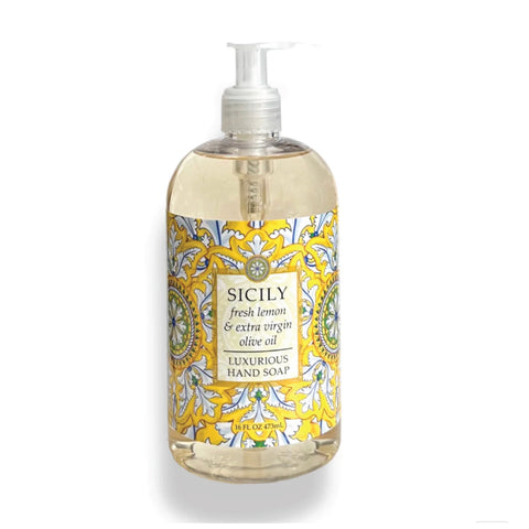 Sicily Lemon + Extra Virgin Olive Oil 16oz Hand Soap