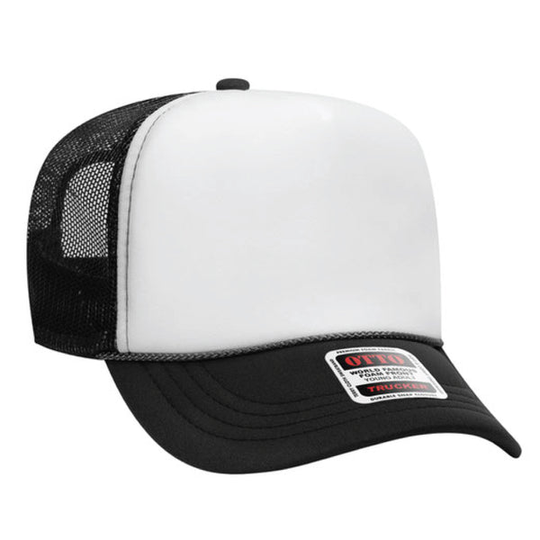 Black & White Trucker Cap