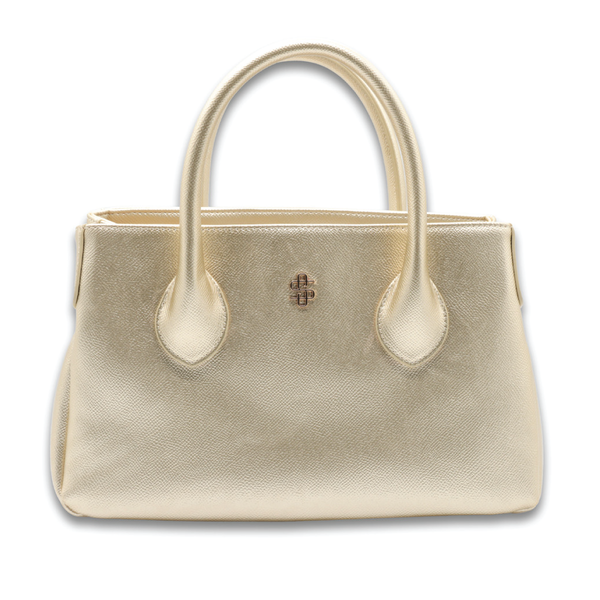 Simply Southern® Handle Bag: Gold