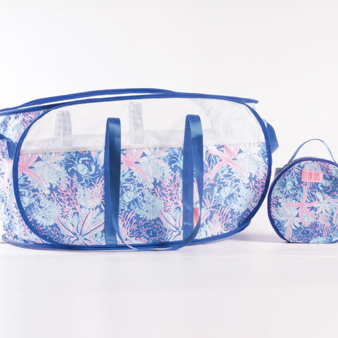 Pop Up Tote: Reef