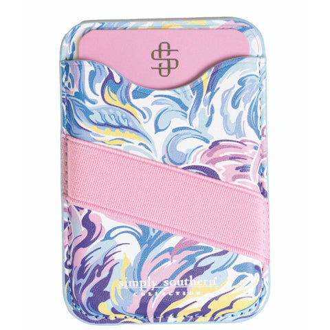 Simply Southern® Mag Phone Wallet: Watercolor