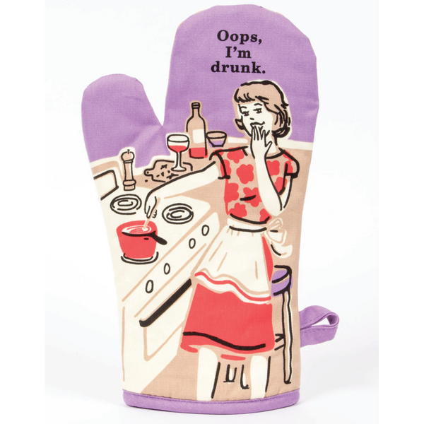 Oops, I'm Drunk Oven Mitt