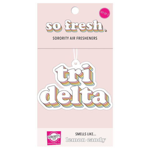 tri delta retro air freshener