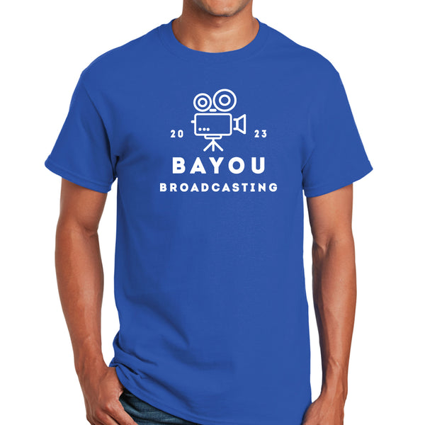 Bayou Broadcasting Basic Cotton Tee