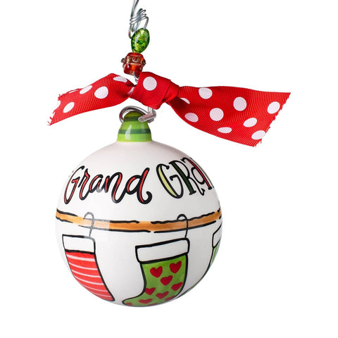 Grandkids Make Life Grand Stocking Ornament