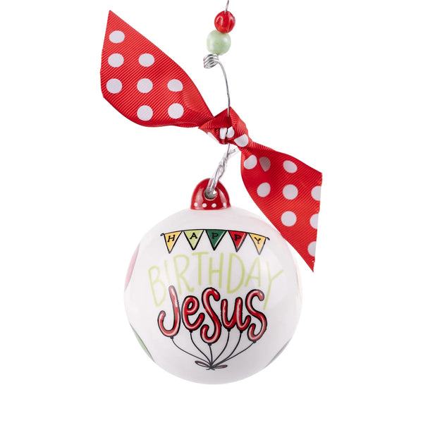 Happy Birthday Jesus Ornament