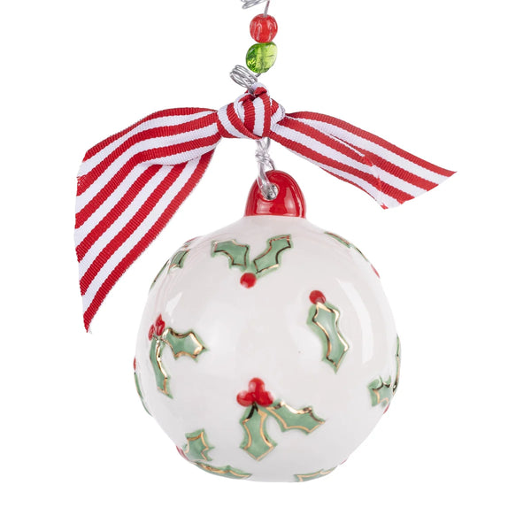 Holly Ornament
