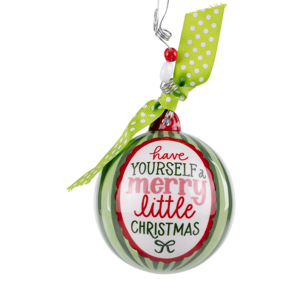 Merry Little Christmas Ornament