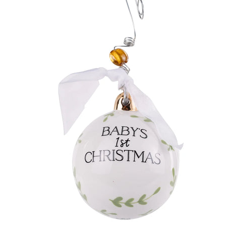 Carriage 1st Christmas Ornament