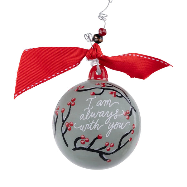 Red Bird Always With You Ornament