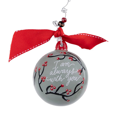 Red Bird Always With You Ornament