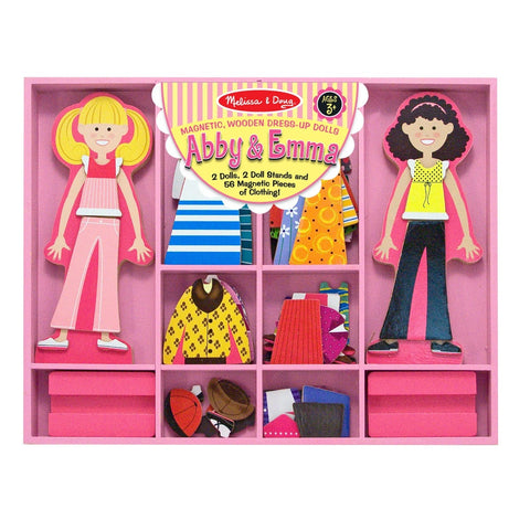 Abby & Emma Magnetic Dress Up  Melissa & Doug®