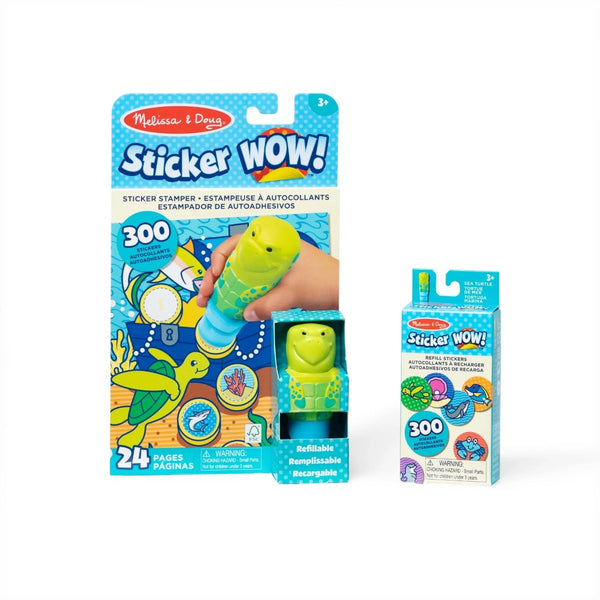 Sticker Wow Sea Turtle Melissa & Doug®