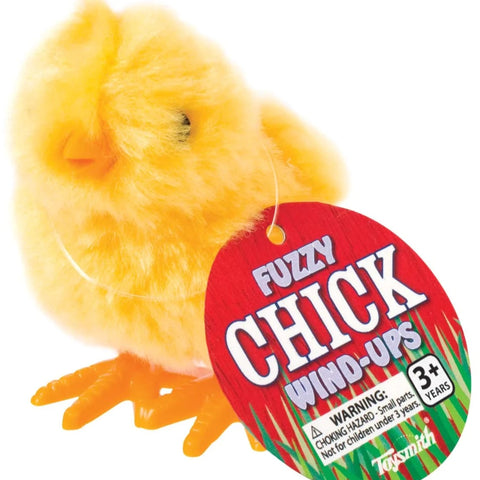 Farm Fresh Fuzzy Chick Wind Up Toy