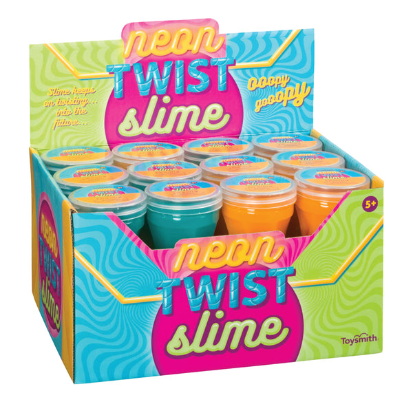 Neon Twist Slime