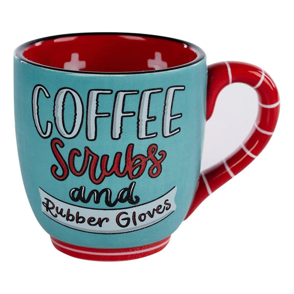 Coffee, Scrubs & Rubber Gloves Mug