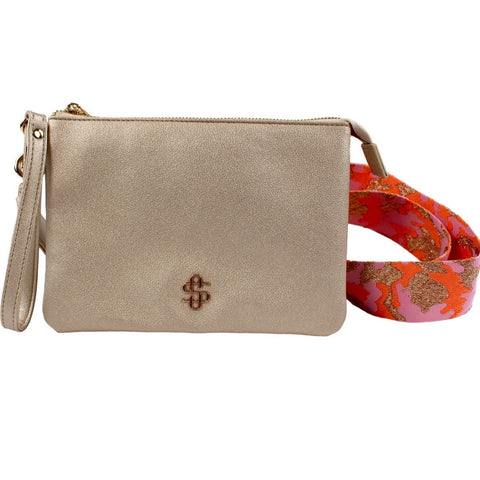 Simply Southern® Gold Crossbody Wallet Bag