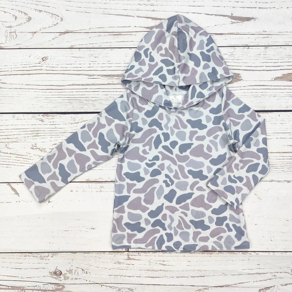 Camo Printed Kids Hoodie