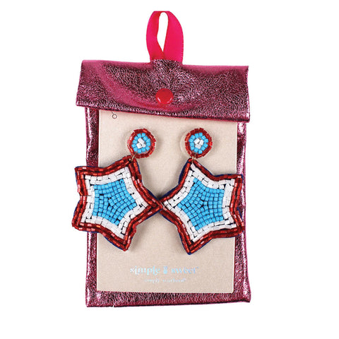 Simply Southern® Star Beaded Earrings