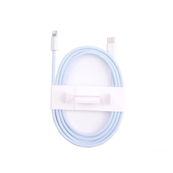 20W USB C to Lightning Cable 3.3 ft: Blue