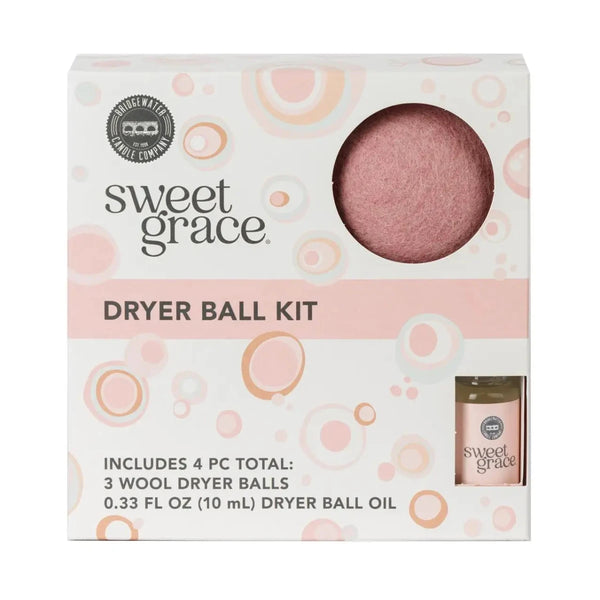 Sweet Grace Wool Dryer Ball Kit - 3 pk