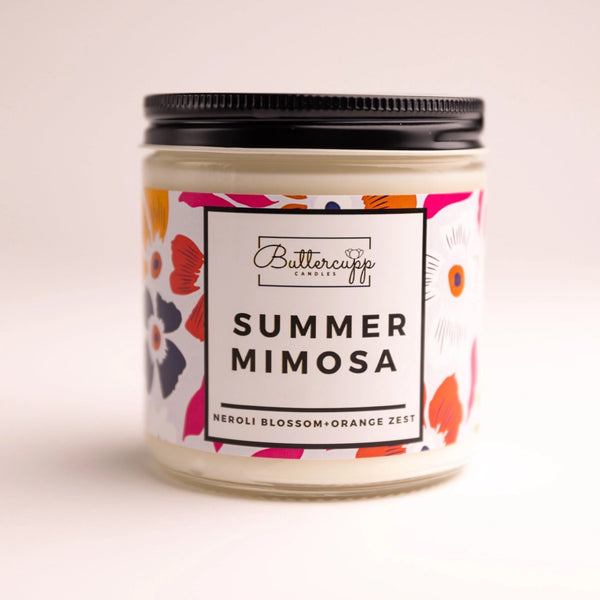 Summer Mimosa Soy Candles