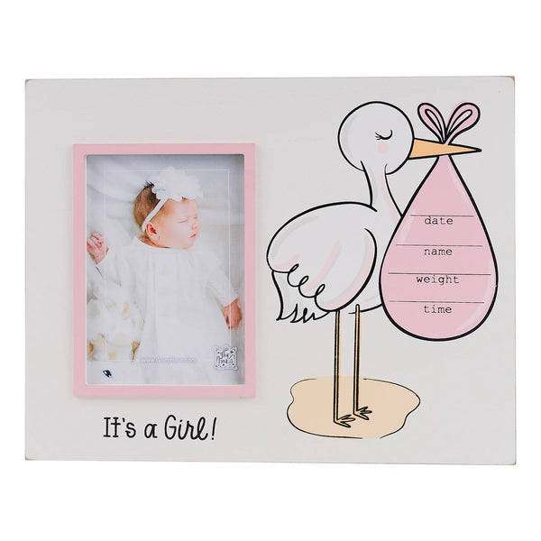 Stork It's A Girl Picture Frame