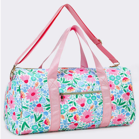 Spring Floral Duffel Bag